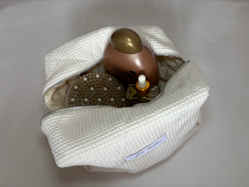 Waffle Cotton Pouch